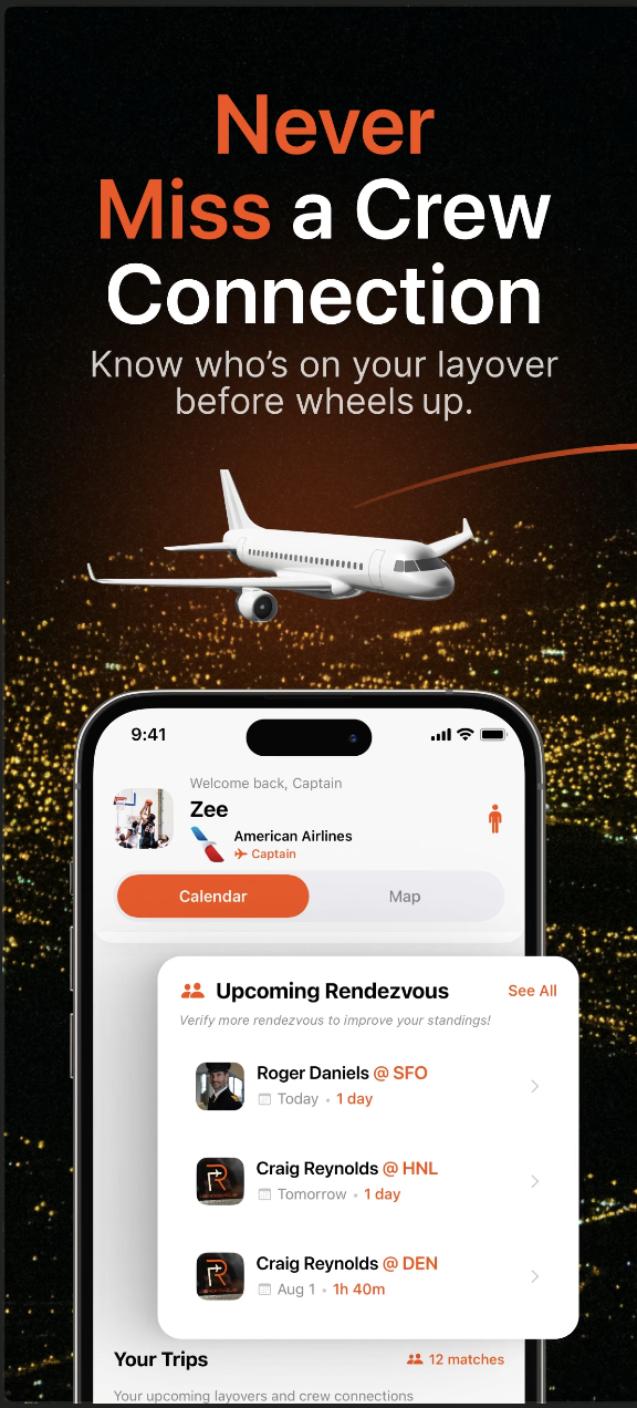 Rendezvous App Screenshot
